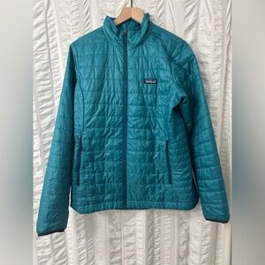 Patagonia Turquoise Micro Puff Jacket